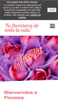 Mobile Screenshot of floristeriafloresta.com
